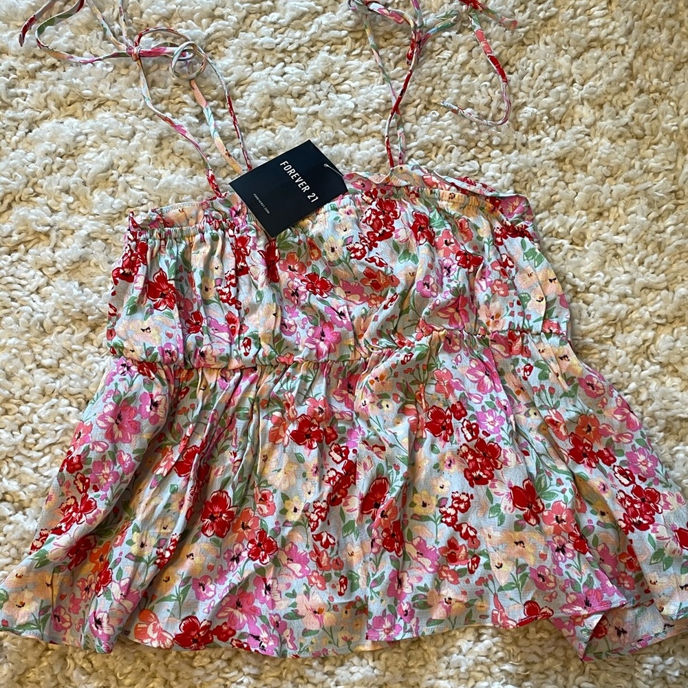 Floral Tank Top